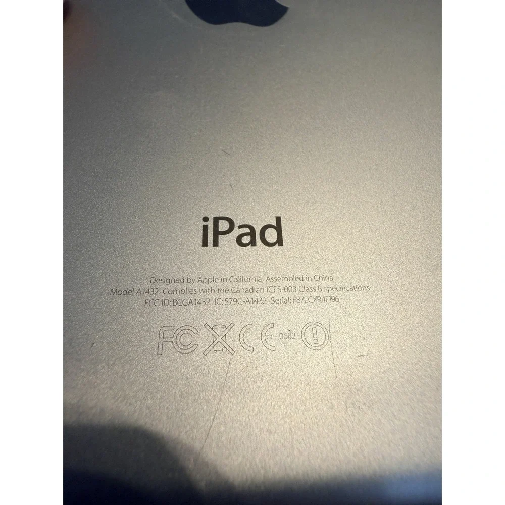 Apple iPad Mini 2 (2nd Gen) A1432 13GB Wi-Fi White Tablet 2013 WiFi Only